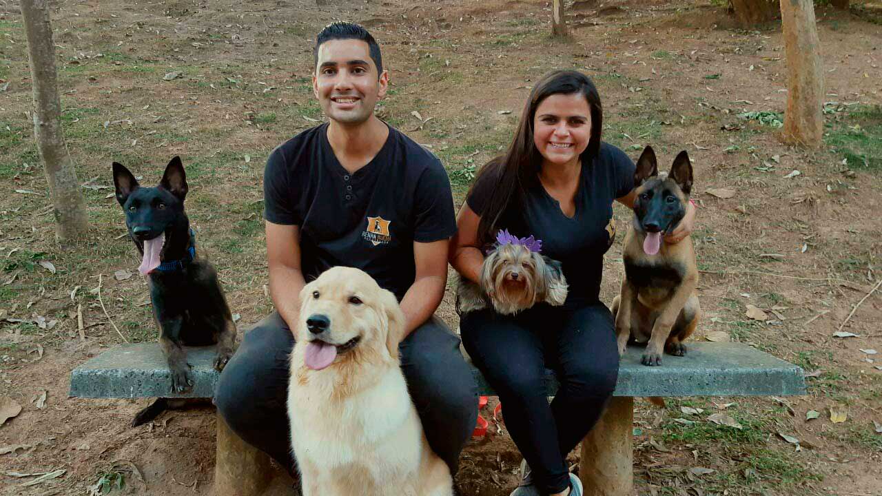Adestramento positivo de cães Imagem